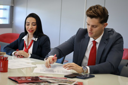 Flor y Vicente. Zaraiche